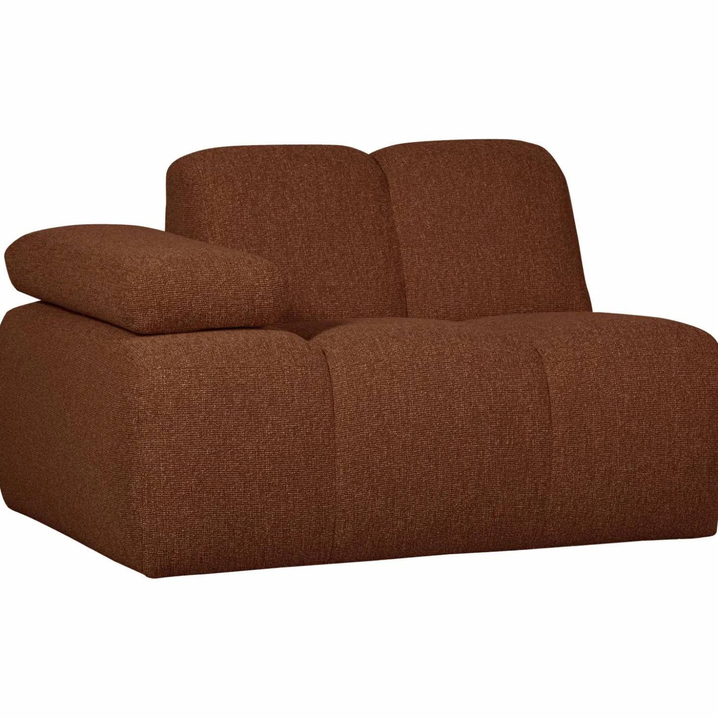 mojo-1-zits-element-arm-links-lmGZDsLd-3.webp Clearance WOOOD Mojo 1-zits Element Arm Links Bouclé Roestbruin Melange