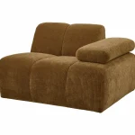 Outlet WOOOD Mojo 1-zits Element Arm Rechts Ribstof Honinggeel