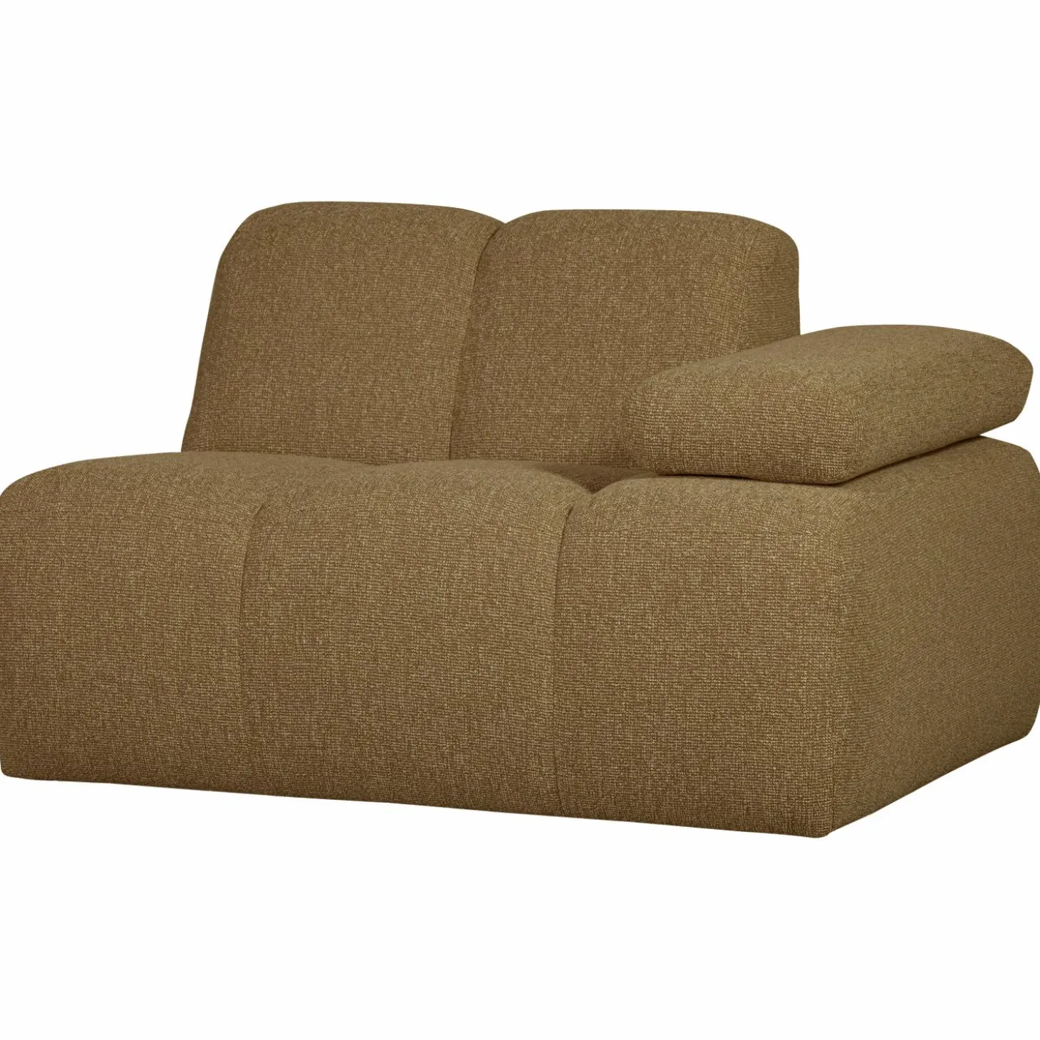 mojo-1-zits-element-arm-rechts-vnFXybQf-0.webp Sale WOOOD Mojo 1-zits Element Arm Rechts Bouclé Geel/bruin Melange