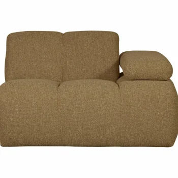 Sale WOOOD Mojo 1-zits Element Arm Rechts Bouclé Geel/bruin Melange