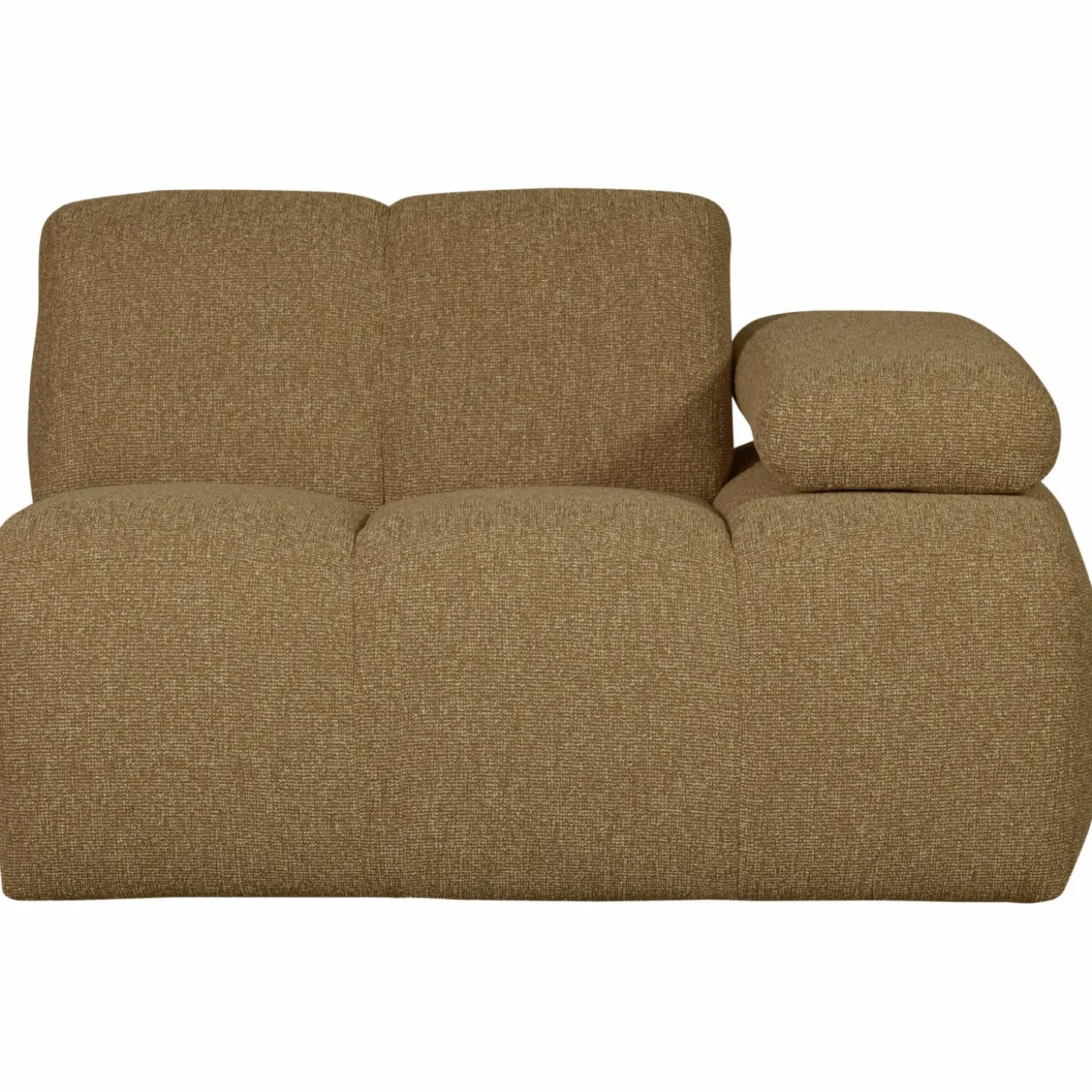 mojo-1-zits-element-arm-rechts-vnFXybQf-1.webp Sale WOOOD Mojo 1-zits Element Arm Rechts Bouclé Geel/bruin Melange