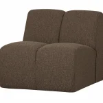 Sale WOOOD Mojo 1-zits Element Bouclé Bruin Melange