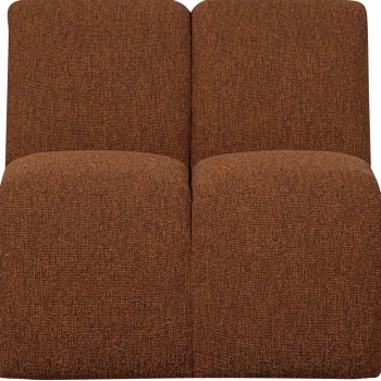 Online WOOOD Mojo 1-zits Element Bouclé Roestbruin Melange