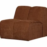 Fashion WOOOD Mojo 1-zits Element Ribstof Roestbruin