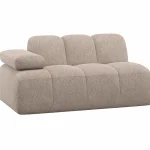 Online WOOOD Mojo 1,5-zits Element Arm Links Wollig Donkerzand