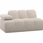 Fashion WOOOD Mojo 1,5-zits Element Arm Links Ribstof Ecru