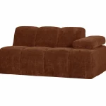 Best WOOOD Mojo 1,5-zits Element Arm Rechts Ribstof Roestbruin