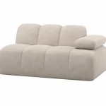 Hot WOOOD Mojo 1,5-zits Element Arm Rechts Ribstof Ecru