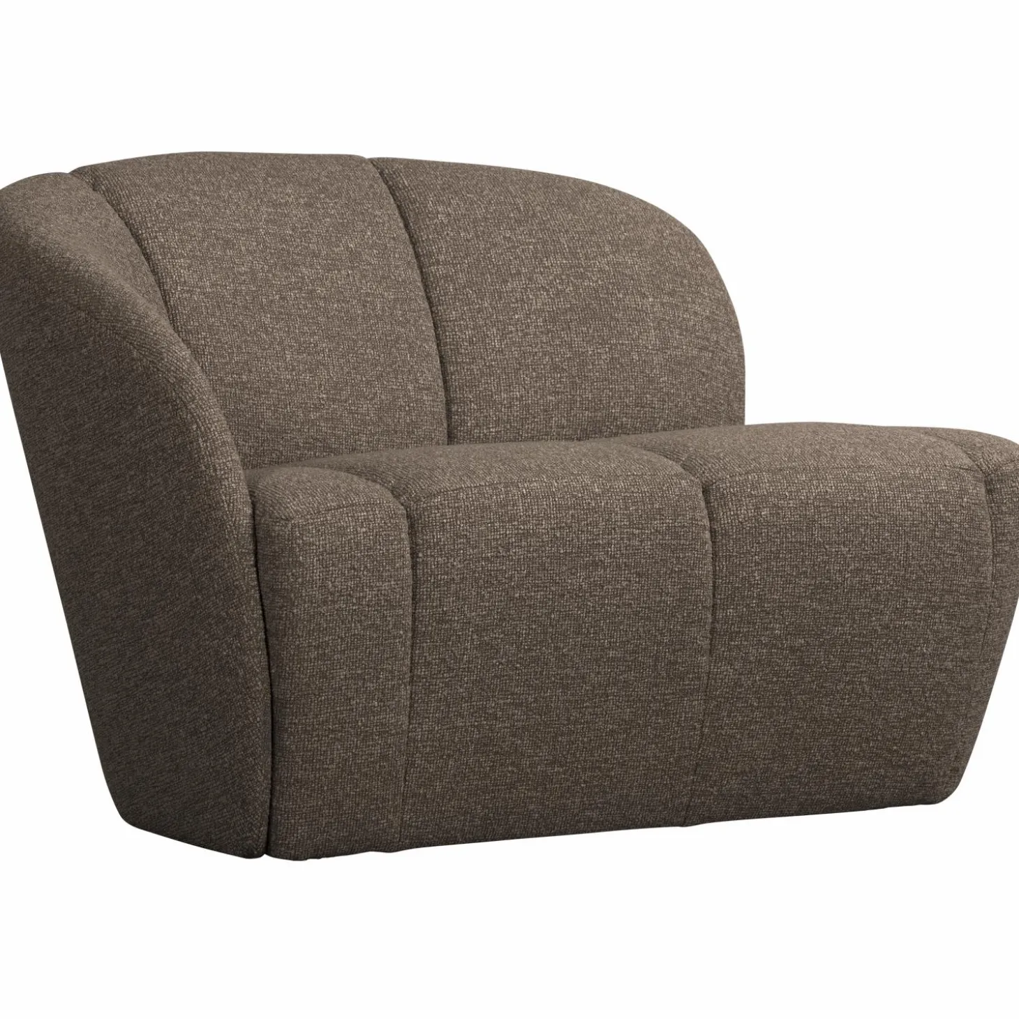 mojo-2-zits-bankje-links-boucl-MuyuNYMI-0.webp Discount WOOOD Mojo 2-zits Bankje Links Bouclé Bruin Melange