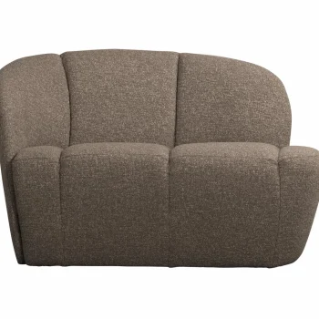 Discount WOOOD Mojo 2-zits Bankje Links Bouclé Bruin Melange