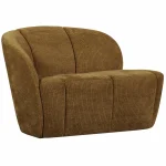 Best WOOOD Mojo 2-zits Bankje Links Ribstof Honinggeel