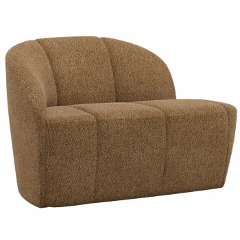 Clearance WOOOD Mojo 2-zits Bankje Links Wollig Honing Geel Honinggeel