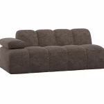 Sale WOOOD Mojo 2-zits Element Arm Links Wollig Bruin