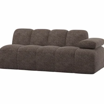 Clearance WOOOD Mojo 2-zits Element Arm Rechts Wollig Bruin