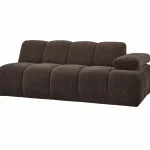 Discount WOOOD Mojo 2-zits Element Arm Rechts Ribstof Bruin