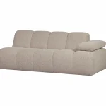 Online WOOOD Mojo 2-zits Element Arm Rechts Bouclé Beige Melange