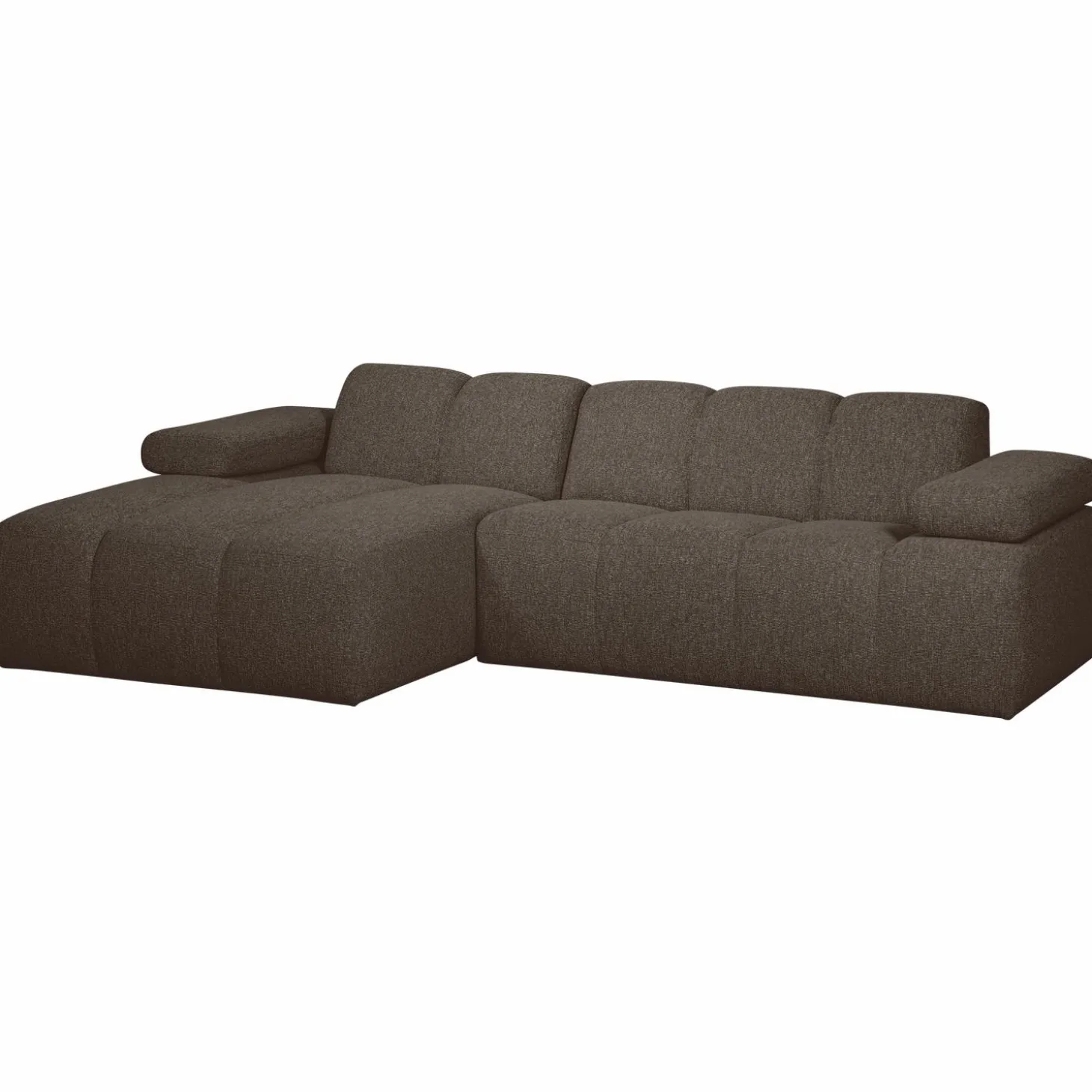 mojo-chaise-longue-bank-links-lrZDopZX-0.webp Outlet WOOOD Mojo Chaise Longue Bank Links Bouclé Bruin Melange