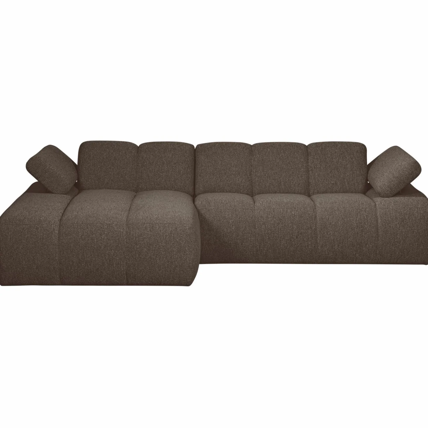 mojo-chaise-longue-bank-links-lrZDopZX-2.webp Outlet WOOOD Mojo Chaise Longue Bank Links Bouclé Bruin Melange