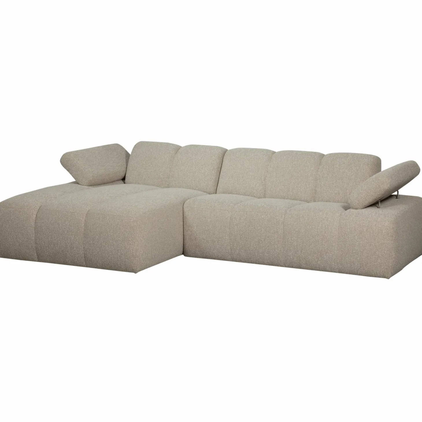 mojo-chaise-longue-bank-links-opQrzzEO-5.webp New WOOOD Mojo Chaise Longue Bank Links Bouclé Beige Melange