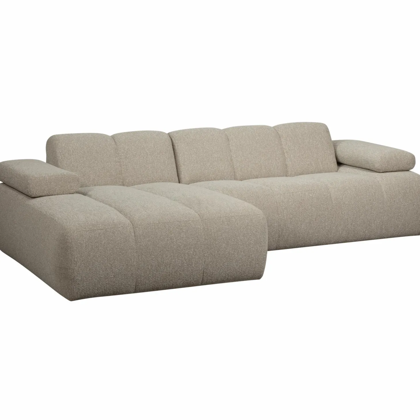 mojo-chaise-longue-bank-links-opQrzzEO-6.webp New WOOOD Mojo Chaise Longue Bank Links Bouclé Beige Melange