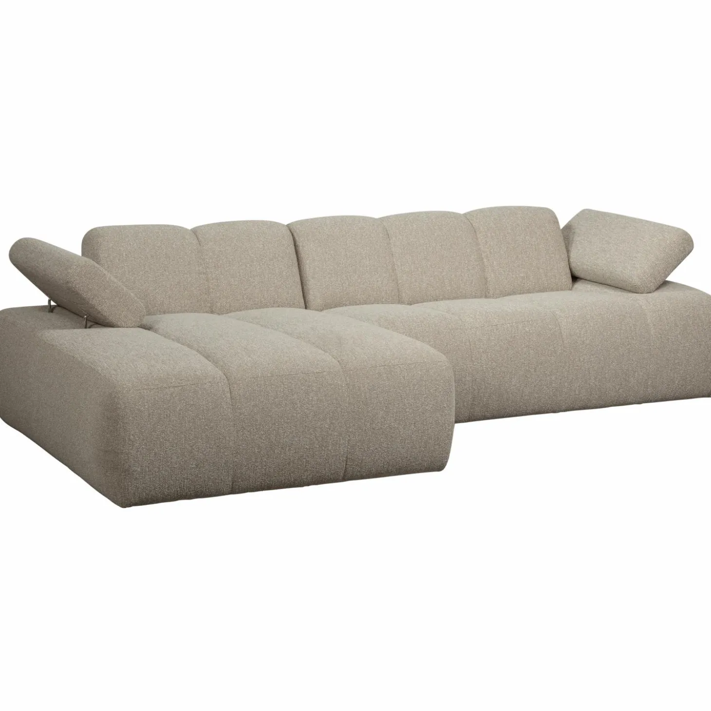 mojo-chaise-longue-bank-links-opQrzzEO-7.webp New WOOOD Mojo Chaise Longue Bank Links Bouclé Beige Melange