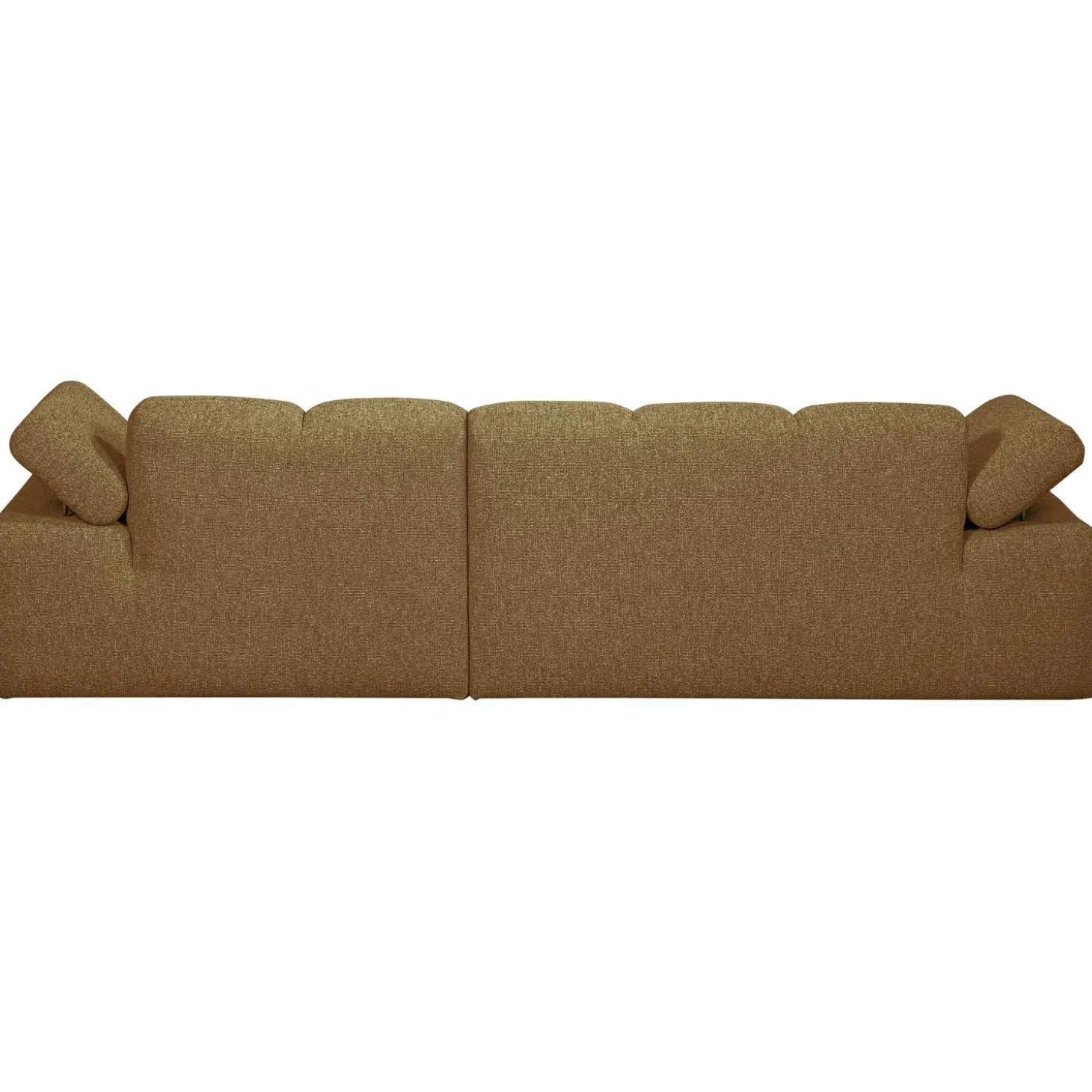 mojo-chaise-longue-bank-rechts-vWQZAOKL-4.webp Sale WOOOD Mojo Chaise Longue Bank Rechts Bouclé Geel Bruin Melange Geel/bruin Melange
