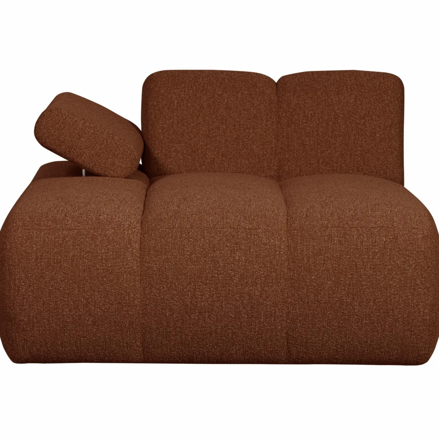 mojo-chaise-longue-element-lin-NHNDvhNI-2.webp Outlet WOOOD Mojo Chaise Longue Element Links Bouclé Roestbruin Melange
