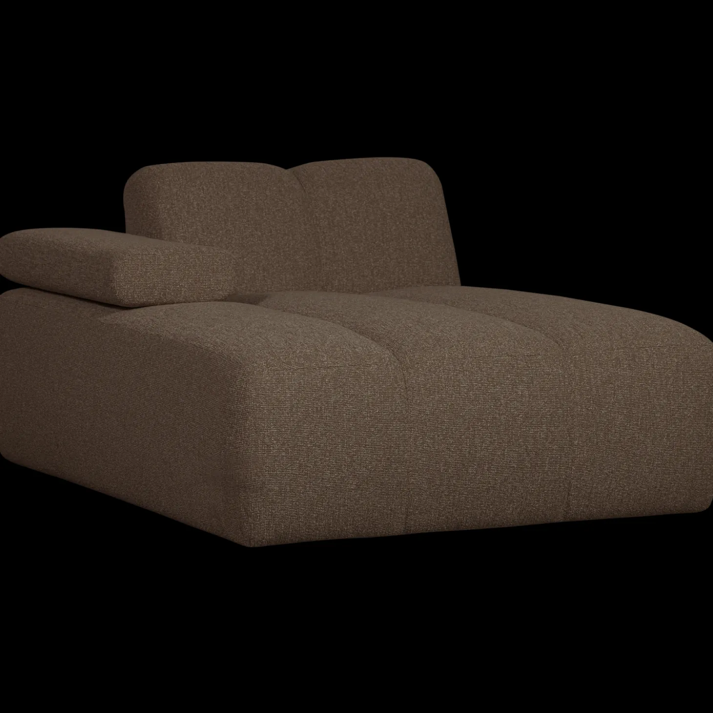 mojo-chaise-longue-element-lin-wgOGpTJG-3.webp Fashion WOOOD Mojo Chaise Longue Element Links Bouclé Bruin Melange