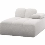 Fashion WOOOD Mojo Chaise Longue Element Rechts Bouclé Ecru Melange