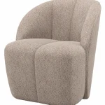 Discount WOOOD Mojo Draaifauteuil Wollig Donkerzand