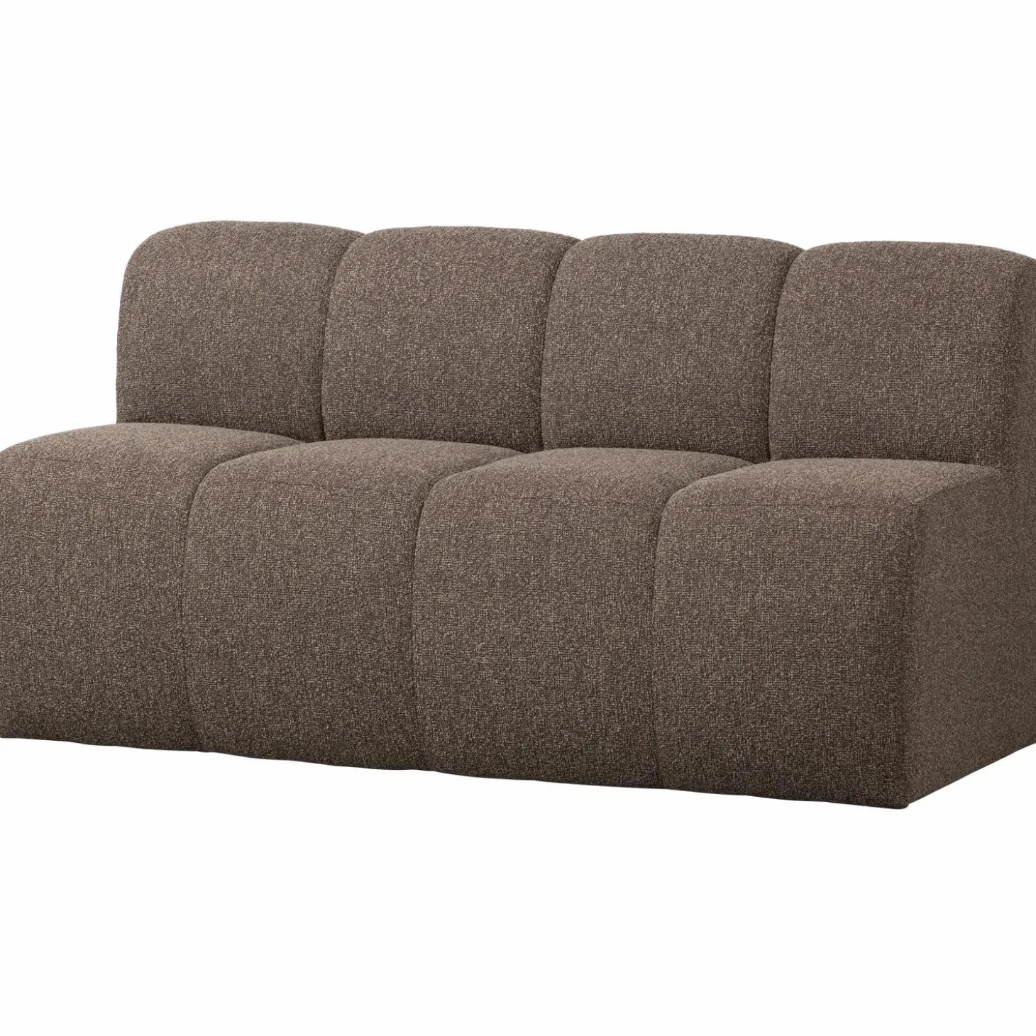 mojo-eetbankje-164-cm-met-rugl-TSJWfoKh-0.webp Fashion WOOOD Mojo Eetbankje 164 Cm Met Rugleuning Bouclé Bruin Melange