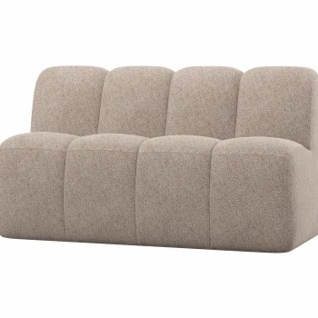 Sale WOOOD Mojo Eetbankje 164 Cm Met Rugleuning Wollig Donkerzand