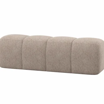 Fashion WOOOD Mojo Eetbankje 164 Cm Wollig Donkerzand