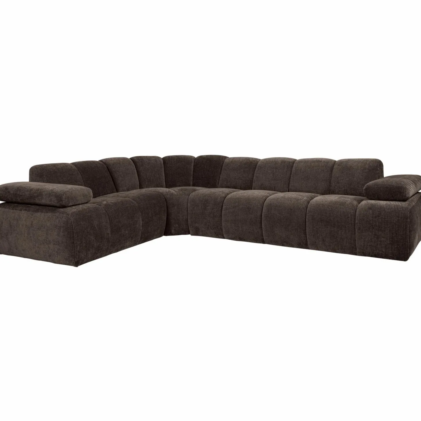 mojo-hoekbank-links-ribstof-br-AFsbwSmZ-0.webp Sale WOOOD Mojo Hoekbank Links Ribstof Bruin