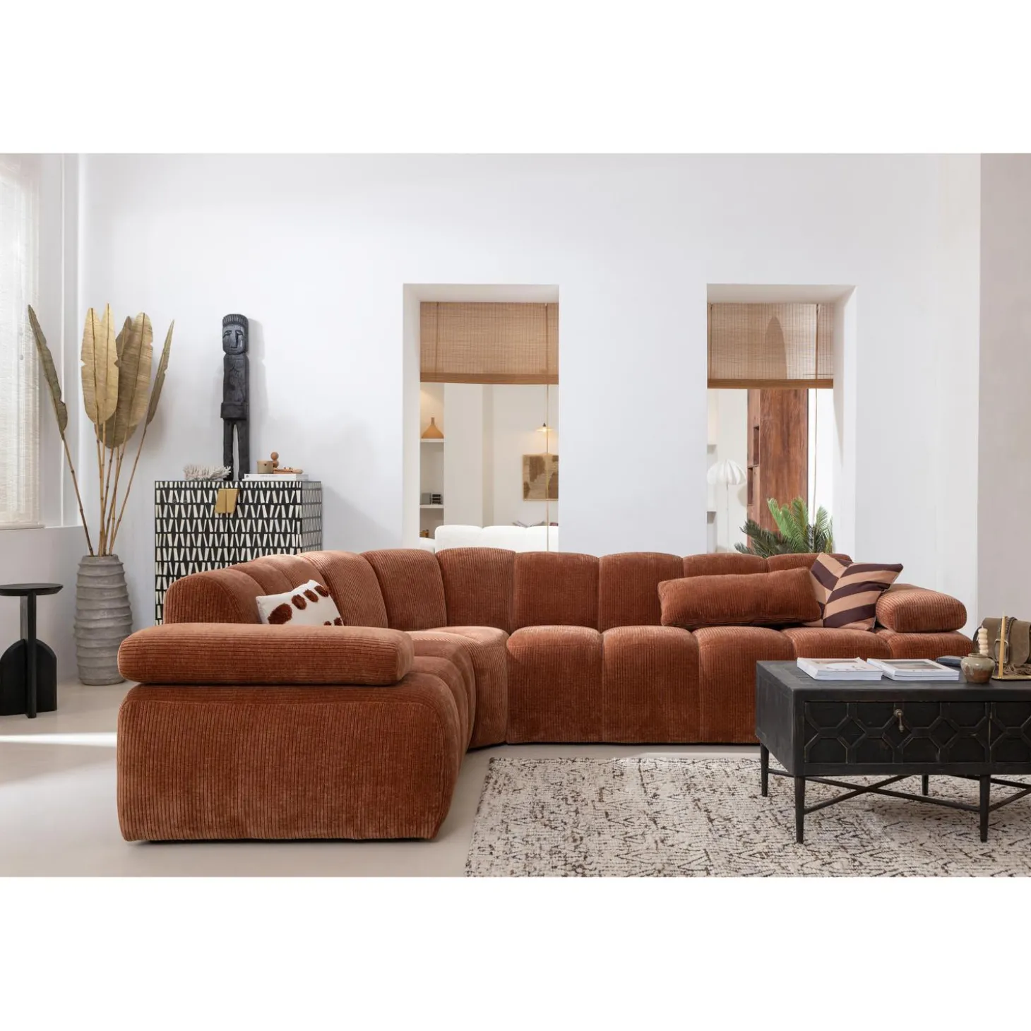 mojo-hoekbank-links-ribstof-ro-XXKlvtUy-2.webp Sale WOOOD Mojo Hoekbank Links Ribstof Roestbruin