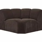 Fashion WOOOD Mojo Hoekelement Ribstof Bruin