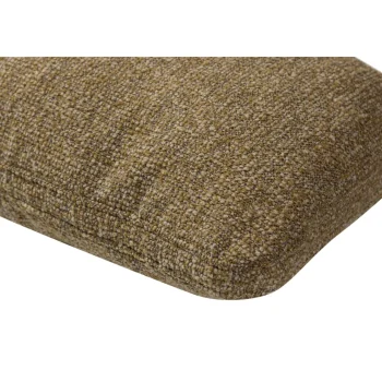 Hot WOOOD Mojo Kussen Bouclé Geel/bruin Melange