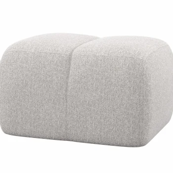 Fashion WOOOD Mojo Poef Bouclé Ecru Melange