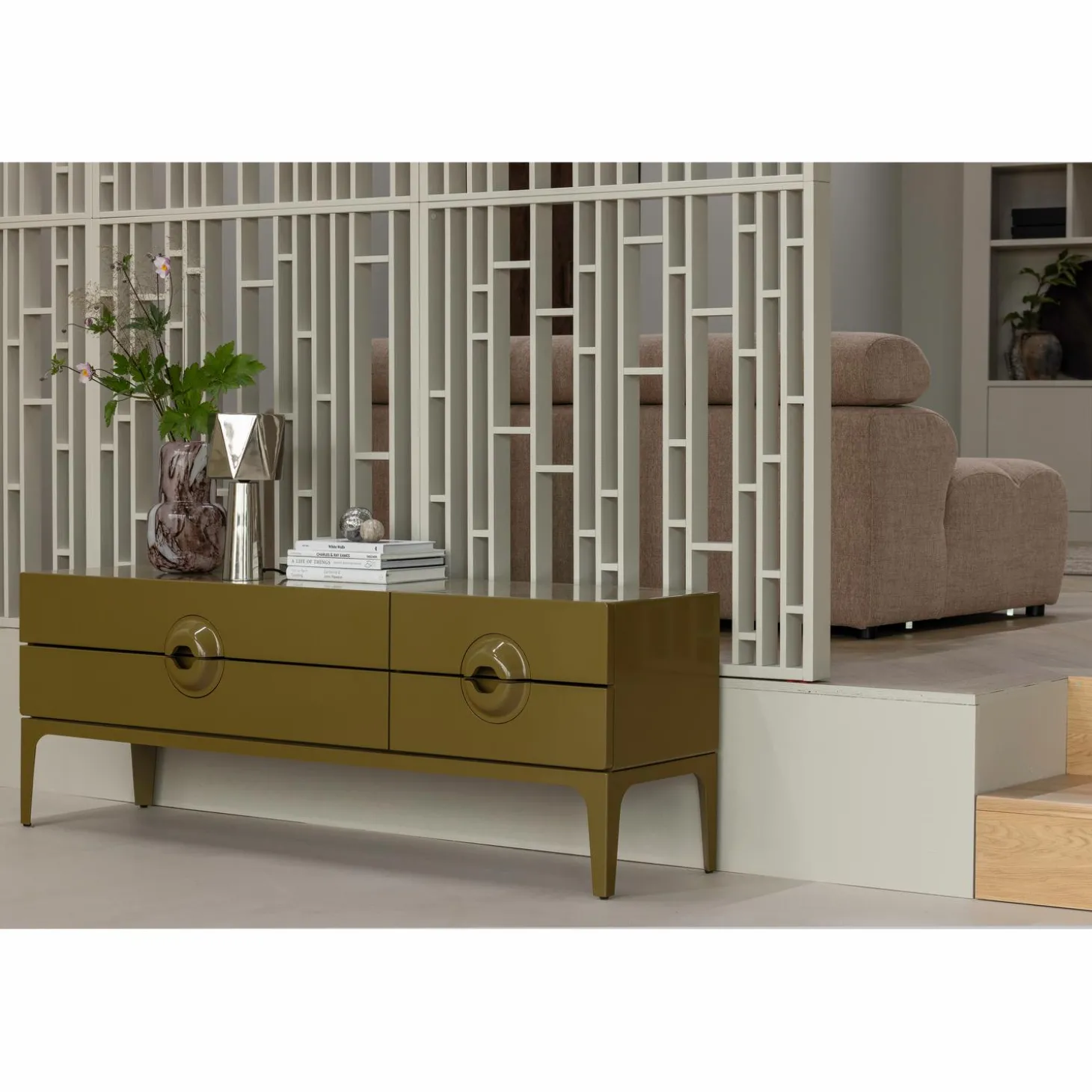 monika-handgevormde-vaas-glas-fxLtSBip-2.webp Sale WOOOD Monika Handgevormde Vaas Glas Bruin