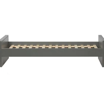 Fashion WOOOD Morris Bed Grenen Leem 90x200 Cm Excl. Lattenbodem