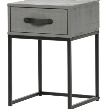 Discount WOOOD Morris Nachtkast Grenen Leem