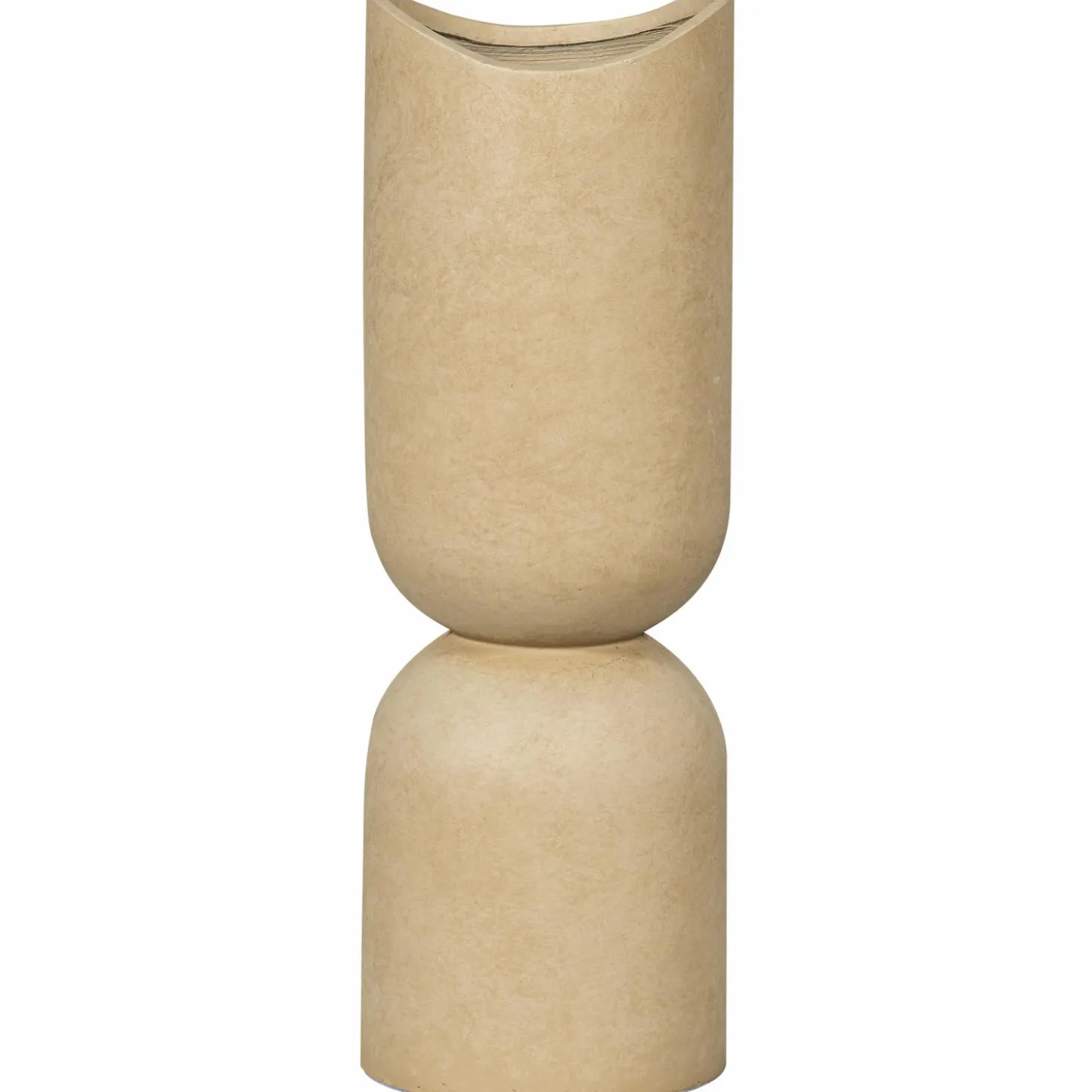 mosi-vaasplantenpot-fiber-clay-PyaVZeKd-1.webp Sale WOOOD Mosi Vaas/plantenpot Fiber Clay Beige 75xø25 Cm