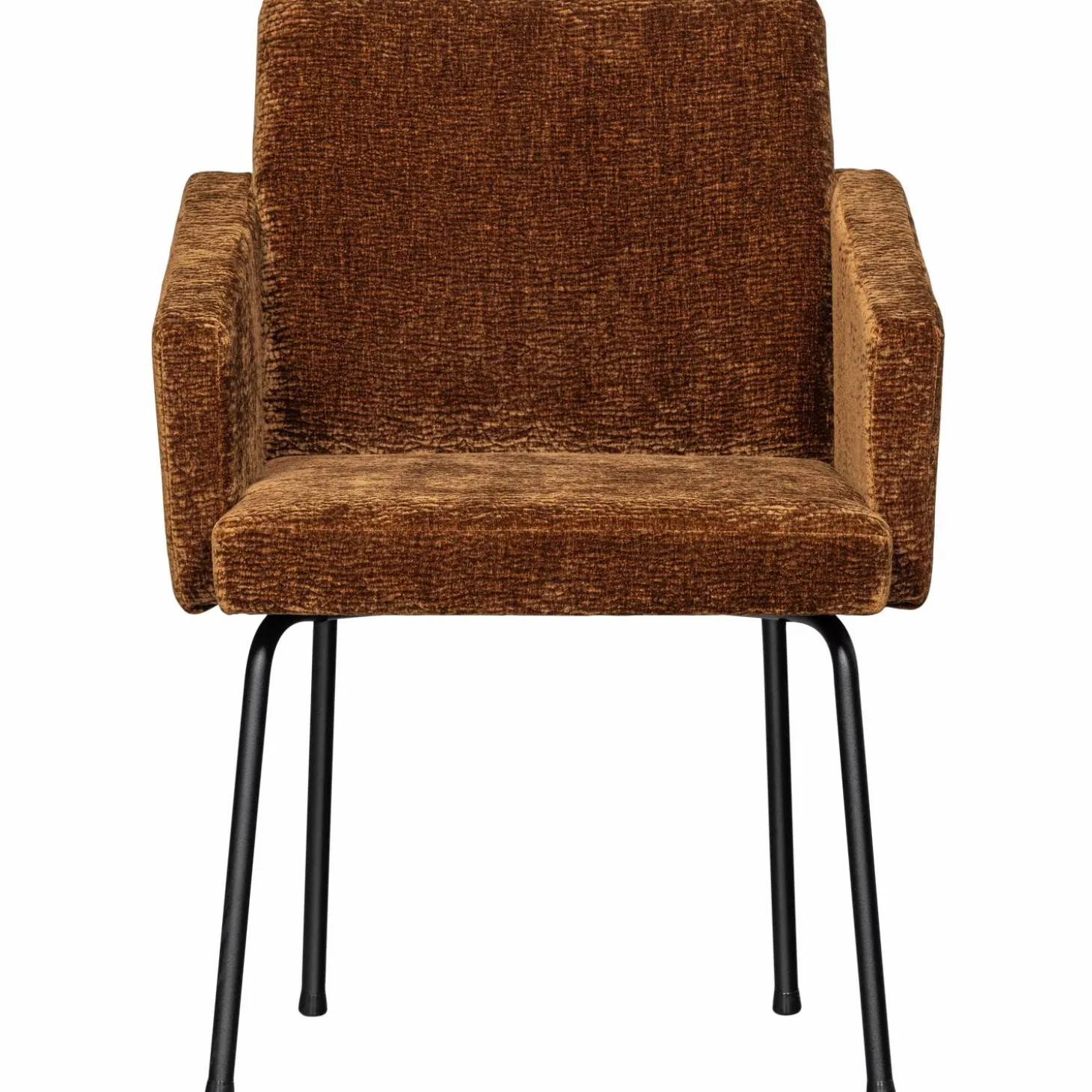 mount-eetkamerstoel-met-armleu-fZMXHqHi-1.webp Outlet WOOOD Mount Eetkamerstoel Met Armleuning 3D Chenille Middenbruin