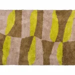 Best WOOOD Musa Vloerkleed Grafisch Dessin Naturel/geel 170x240 Cm