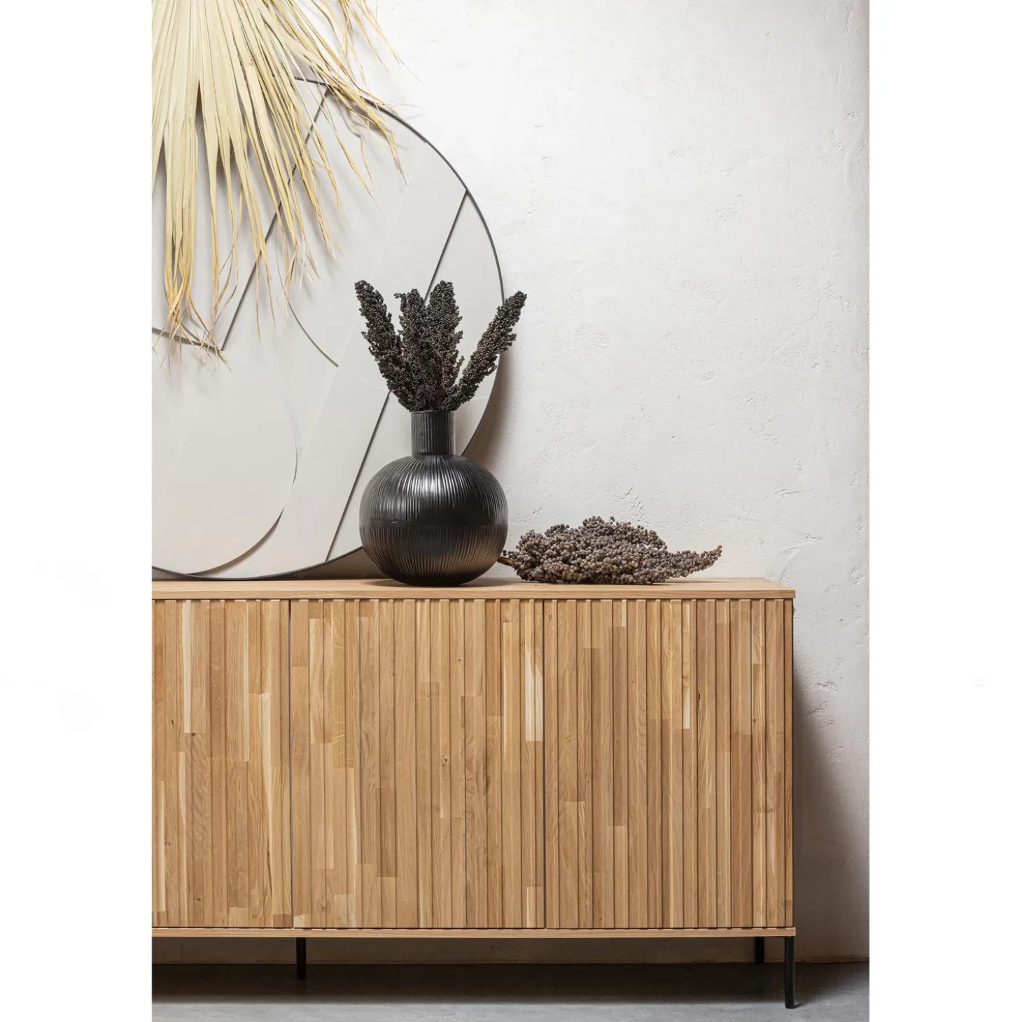 new-gravure-dressoir-200-cm-ei-AZglxxHf-3.webp Hot WOOOD New Gravure Dressoir 200 Cm Eiken Blanke Lak Naturel