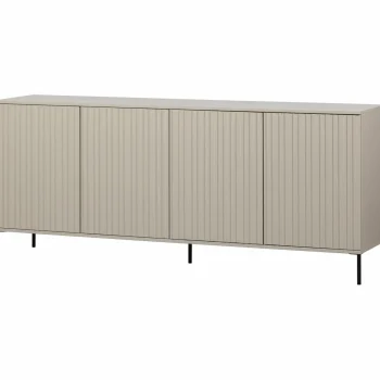 Outlet WOOOD New Gravure Dressoir 200 Cm Grenen Dust