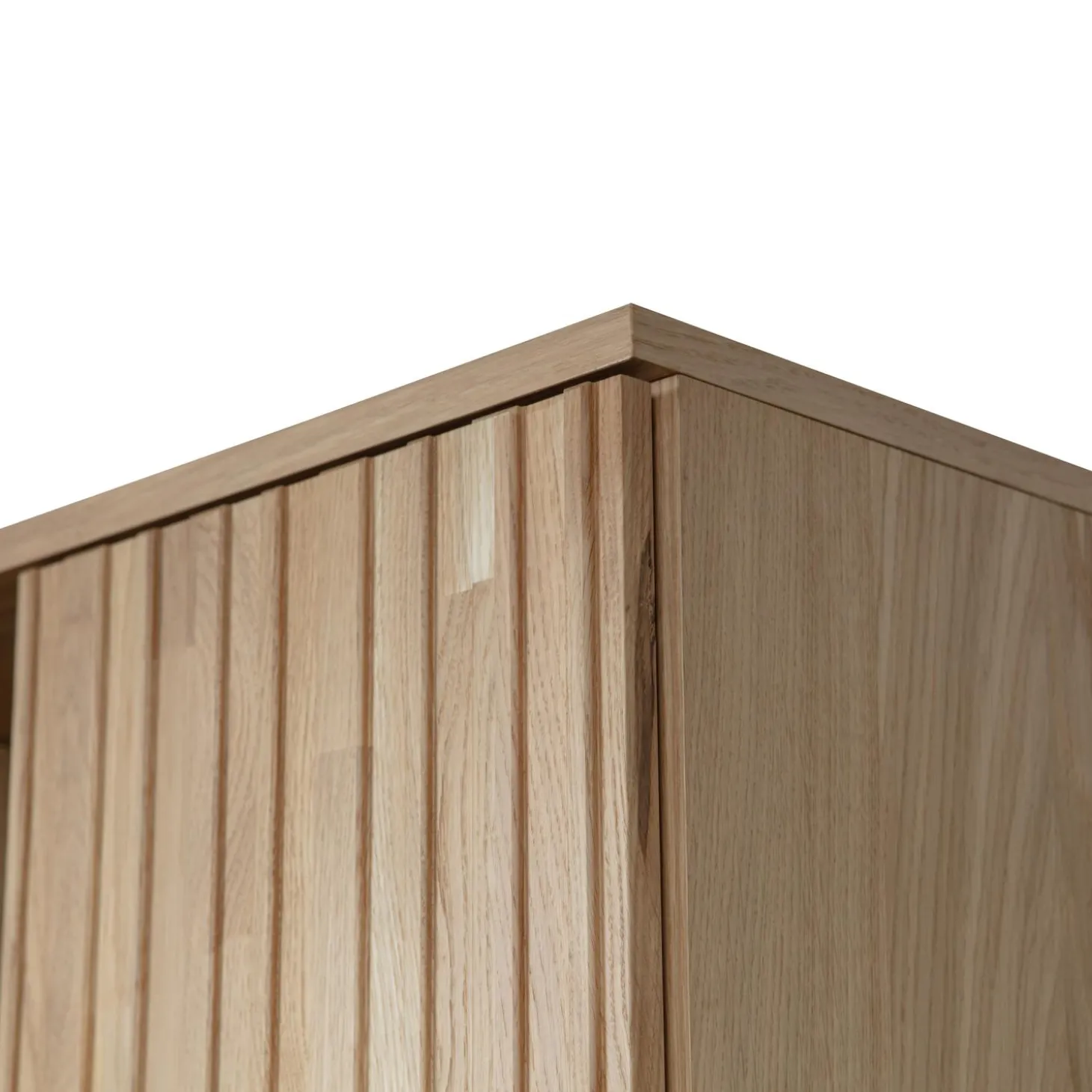 new-gravure-hoge-kast-met-lade-rBJYwhBk-6.webp Outlet WOOOD New Gravure Hoge Kast Met Lade Eiken Blanke Lak Naturel