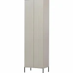 Sale WOOOD New Gravure Hoge Kast Met Lade Grenen Dust