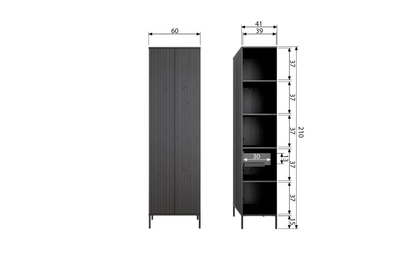 new-gravure-hoge-kast-met-lade-rsQwldxB-7.webp Sale WOOOD New Gravure Hoge Kast Met Lade Grenen Dust