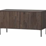 Clearance WOOOD New Gravure Tv Meubel 100 Cm Essen Fineer Espresso